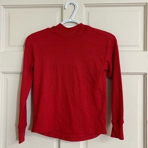 All In Motion Long Sleeves Thermal Hoodie Boys Youth NWT Red